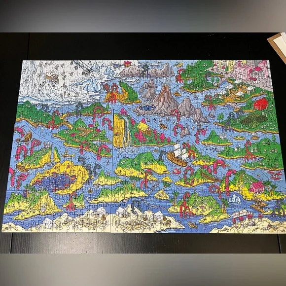 Magic Puzzle Company: The Happy Isles 1000-Piece Jigsaw Puzzle (Series 1) - Picture 2 of 4